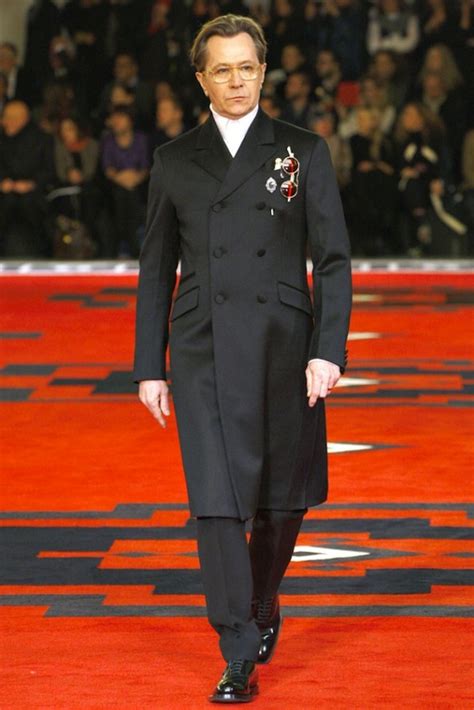 gary oldman prada 2012|gary oldman catwalk.